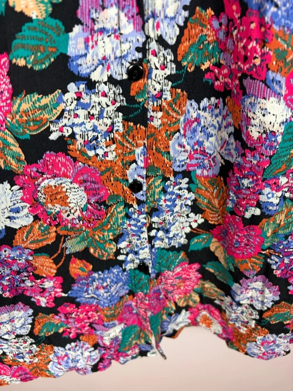 Rolla’s Eve Tapestry Dress Floral Midi Fit & Flare Spaghetti Strap XS - Picture 9 of 16